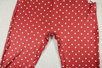 Red Polka Dot Halter Crop Top And Capri Set For Women