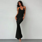Women Knit Spaghetti Strap Sleeveless