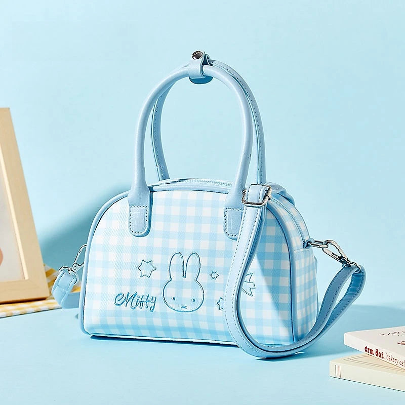 Playful Bunny Themed Crossbody Bag With Decorative Charm And Lightweight Design