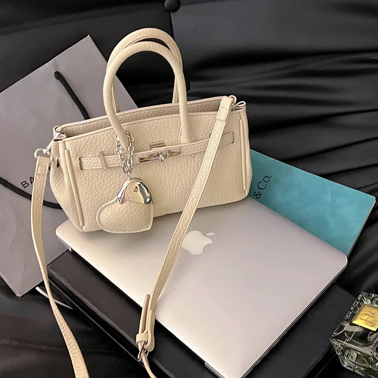 Leather Shoulder Bag For Women Crossbody Tote