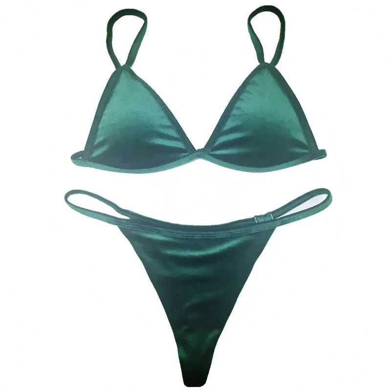 Sexy Backless Bikini Set