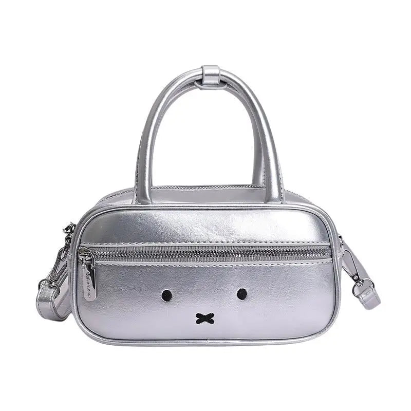 Whimsical Sweet Bunny Cartoon Crossbody Bag