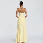 Backless High Waisted Dress