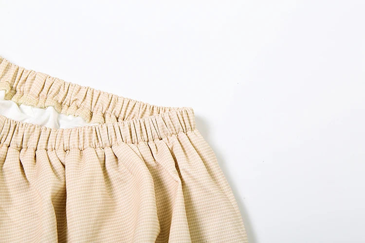 Stripe Zipper Cardigan And Ruched Mini Skirt Set