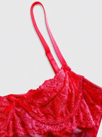 Lace Mini Dress With Spaghetti Straps High Waist Backless Retro Print
