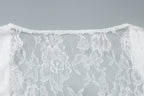 Lace Up See Through Cardigan Top With Ruffle Lace Trim For Women Elegant Retro Inspired Party Top