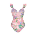 Coastal Chic Swim Set With Crop Top And Skirt Cover Up For Summer Vibes