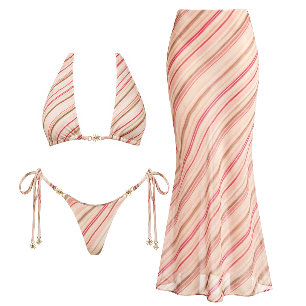 Sexy Women Bikini Set Chain Bathing Suit
