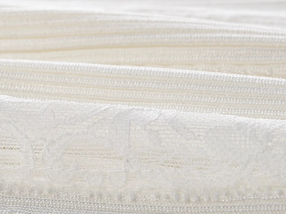 Lace Collar Splice Dress Slimming Fish Tail Gown