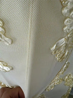 Embroidered Corset Dress With Sleeveless Silhouette
