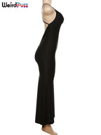 Coquette Backless V-Neck Evening Maxi Dress With Mermaid Silhouette