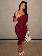 One Shoulder Backless Jumpsuit With Lace Up Detail