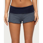 Fold Over Lounge Shorts For Women Elastic Waist Soft Comfort With Y2K Vibe
