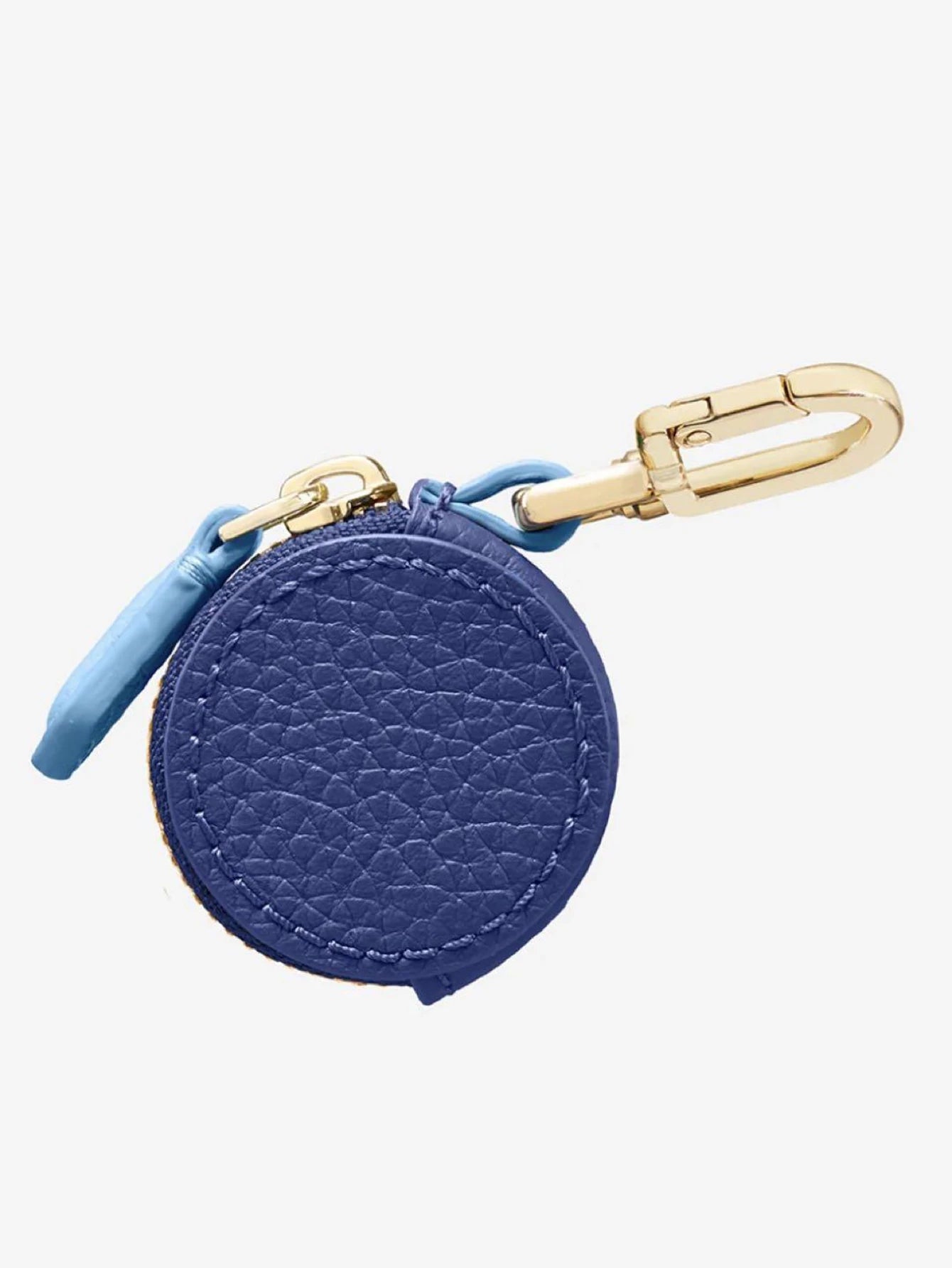 Mini Blueberry PU Leather Pendant Coin Purse Keychain Charm