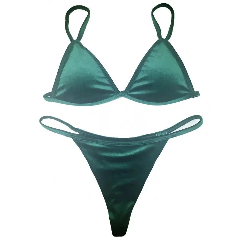 Sexy Backless Bikini Set