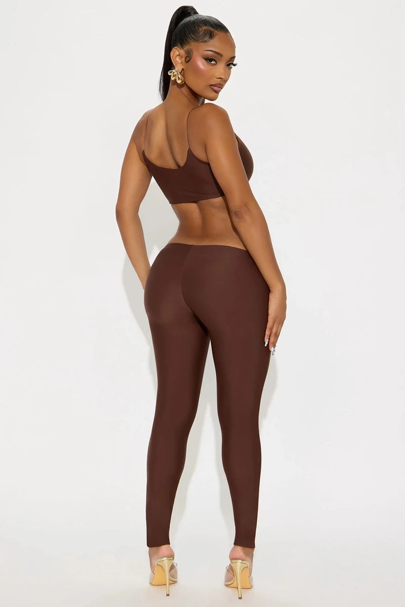 Cut Out Backless Stretchy Jumpsuit For Women Curve Skimming Bodycon Ankle Length