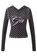 Two Piece Slim Fit Letter Print Hooded Zipper Jacket And Pants Set Open Thread Design