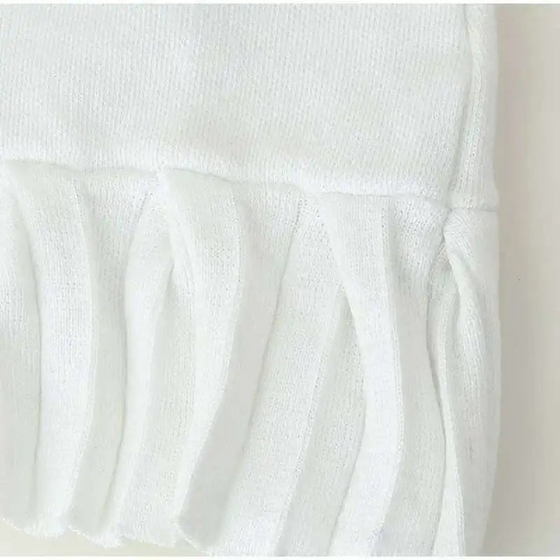 Patchwork Knit Mini Dress With Pleated Detail Round Neck Sleeveless
