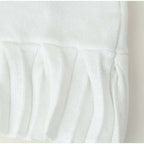 Patchwork Knit Mini Dress With Pleated Detail Round Neck Sleeveless