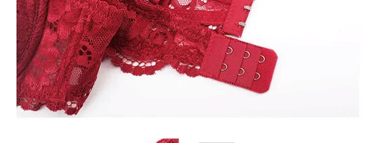 French Lace Half Cup Push Up Bra Ultra Thin Comfort With Minimalist Edge For Women