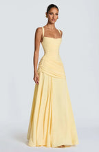 Backless High Waisted Dress