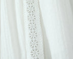 White Lace 2-Piece Maxi Skirt Set