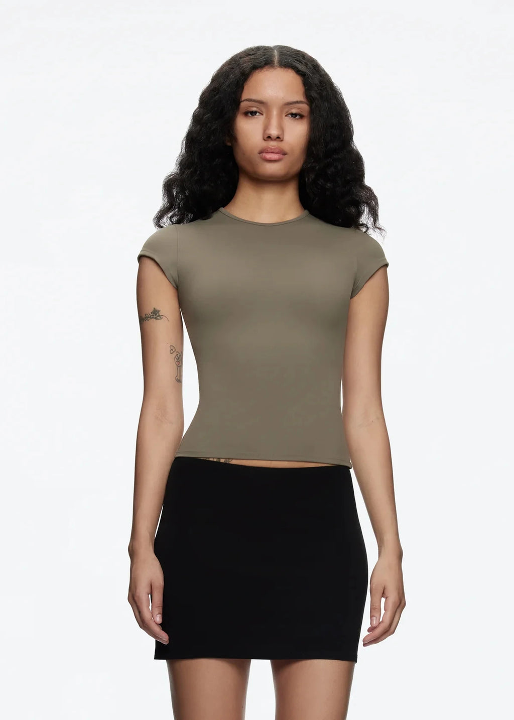 Relaxed Tank Top For Women With Round Neck Soft Comfort Fit Flattering Wear