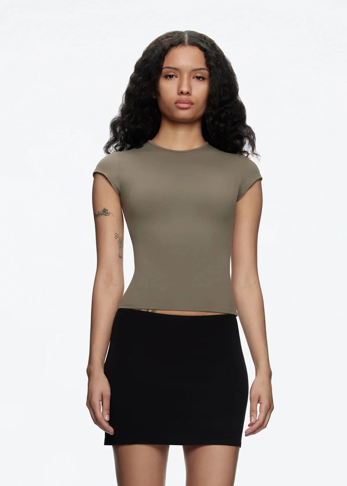Relaxed Tank Top For Women With Round Neck Soft Comfort Fit Flattering Wear
