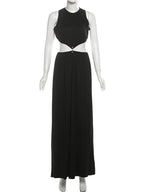 Waistless Chic Sequined Ankle Length Dress