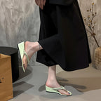 Elevated Water Resistant Flip Flops For Women Soft Sole Casual Slippers