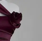 Red Slit Maxi Dress With Figure Flattering Silhouette Waist Cinch Elegant Length And Sophisticated Charm