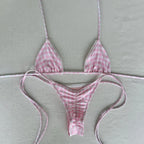 Dopamine Print Micro Bikini Set For Women Brazilian Beachwear Sexy Bathing Suit Collection