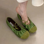 Retro Mary Jane Flats Elegant French Style Ballet Shoes