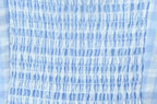 Women New Fashion Sweet Plaid Chic Lace Patchwork French Square Collar Backless Top