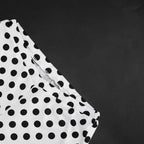 Polka Dot Two piece Halter Crop Set With Backless Top And Skinny Capri Pants