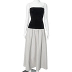Slim Fold Bodycon Backless Dress Off Shoulder Splice Mini Elegant Summer Evening Style