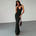 Women Knit Spaghetti Strap Sleeveless
