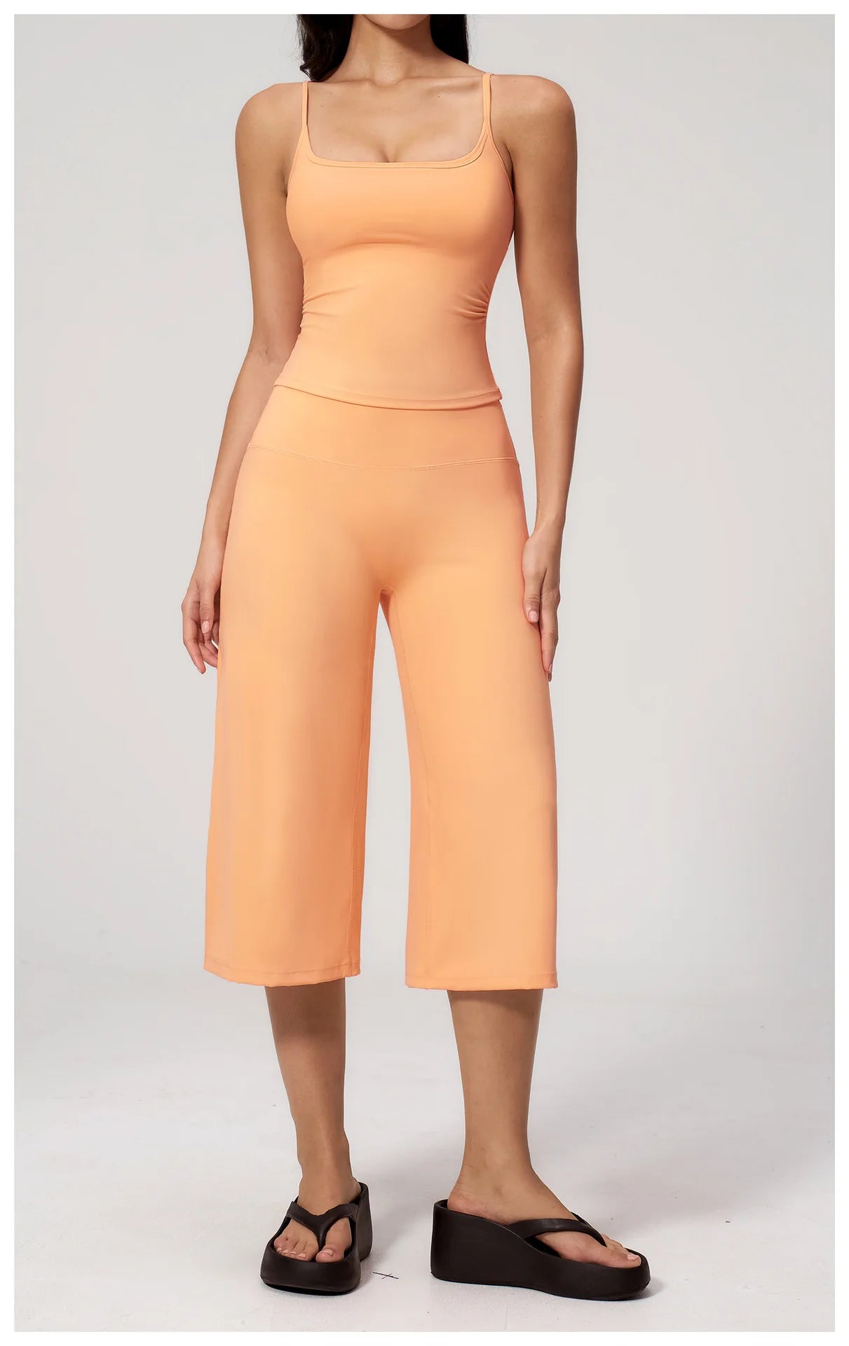 High Waist Wide Leg Yoga Pants For All Day Comfort