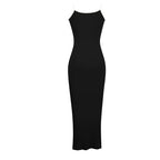 Backless Bodycon Maxi Dress