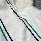 Knit Mini Dress With Ruffles