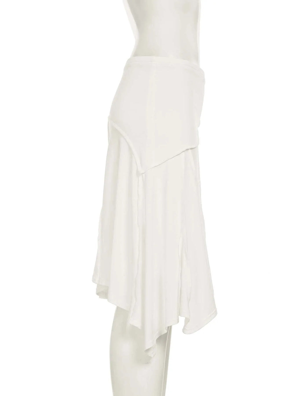 Casual Irregular Lace Up Skirt For Women Low Waisted