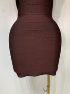 Backless Bodycon Bandage Dress