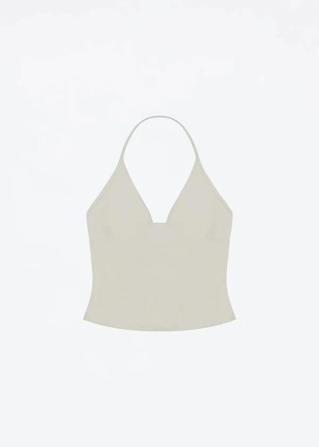Lace Up Halter Tank And Suspender Long-sleeves Open Back Design For Chic Vibe
