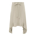 Fashion Irregular Lace Up Skirt