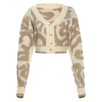 V Neck Cardigan With Button Front Cozy Knit Jumper