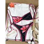 Floral Brazilian Bikini Set Two-Piece Swimsuit
