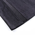 Punk High Waist Skirt With Bow Side Split Knee Length