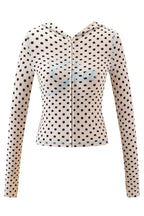 Two Piece Slim Fit Letter Print Hooded Zipper Jacket And Pants Set Open Thread Design