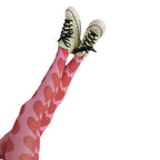 Tie Dye Mesh Stockings With Sheer Finish And Hollow Out Pattern