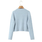 Effortless Embroidered Cardigan For Women